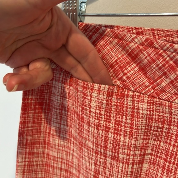 Talbots NEW Womens Linen Blend‎ Tapered Capri Pants Mid-Rise Ankle Cropped 10P - Picture 4 of 16